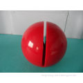 Red Round Plastic Menu Holder